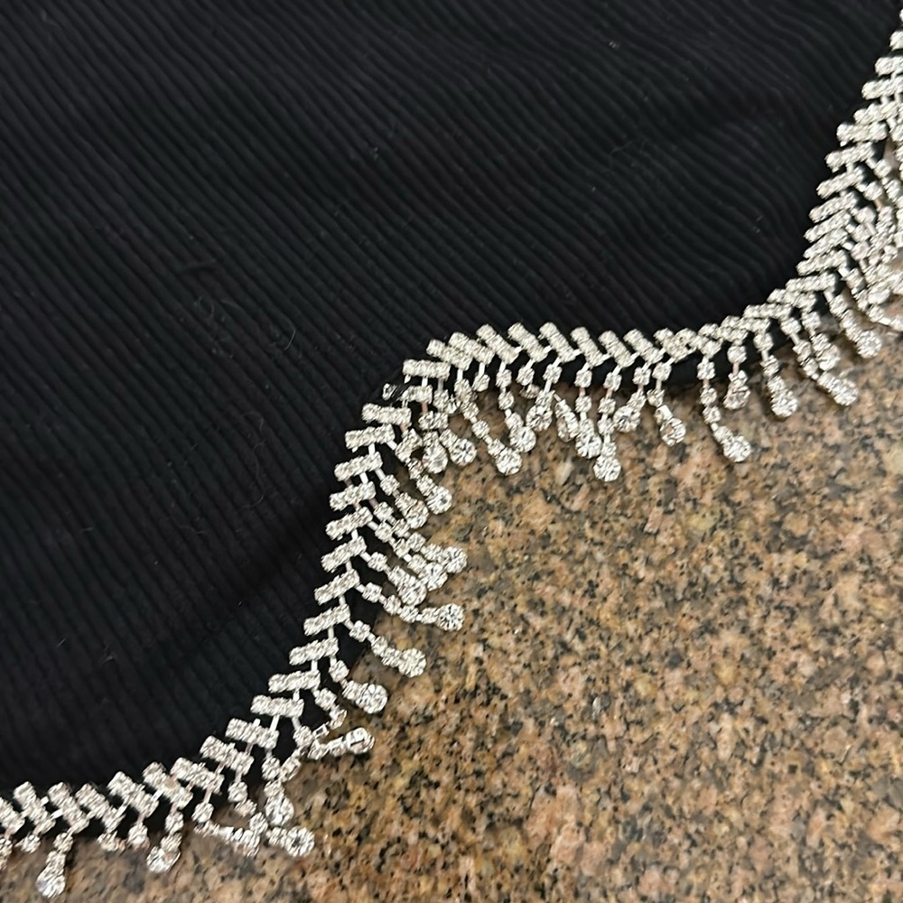 ZARA Seamless rhinestone one shoulder top 7901/810 - Picture 16 of 16
